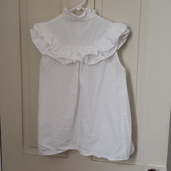 Ruffled High Neck Blouse - Picture 4 of 6